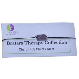Bratara Therapy Collection Charoit tub 12mm x 6mm