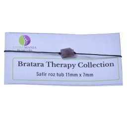 Bratara Therapy Collection Kunzit tub 11mm x 7mm