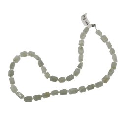 Colier cristale naturale Acvamarin fatetat 8-10mm si discuri 2mm