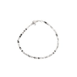 Bratara Cuart Turmalinat discuri fatetate cu Argint 925, 3mm