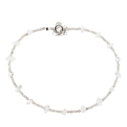 Bratara unicat cu Diamant Herkimer si Labradorit, argint 925