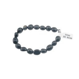 Bratara din cristale naturale Ochi de soim oval neregulat, 8-12mm