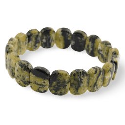 Bratara lata pe elastic cu serpentin - piatra infinitului, model 2