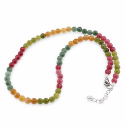 Colier Agat multicolor sfere, 6mm