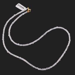 Colier Mix Berile cuburi fatetate 2mm si sfere 3mm