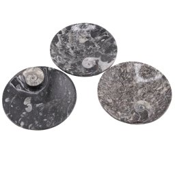 Vas slefuit din mix fosile rotund - 10,5cm