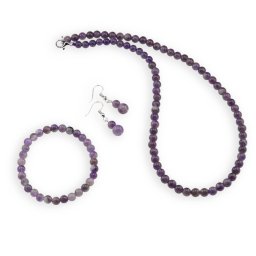 Set Ametist sfere 6mm