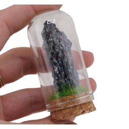 Cupola cu Agat druzy electroplacat, 65mm