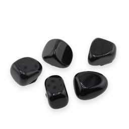 Magnet Obsidian rulat, 15-25mm