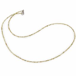 Colier Peridot sfere, 2mm