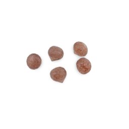 Briolete fatetate Aventurin rosu - Teardrop round, 5 buc