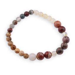 Bratara din cristale naturale ENERGIE SI REVITALIZARE, 6-8mm