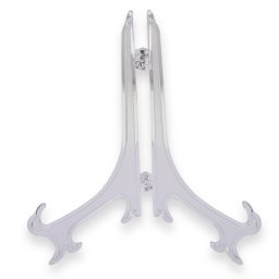 Suport din plastic transparent pentru pietre 17,8cm