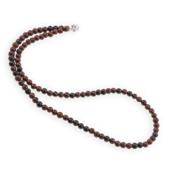 Colier Obsidian mahon sfere 5mm