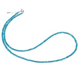 Colier Apatit discuri fatetate, 3mm