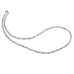 Colier Labradorit sfere, 3mm