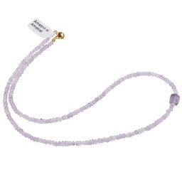 Colier Ametrin si Ametist discuri fatetate 3mm si cub fatetat 6mm