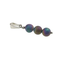 Pandantiv Cuart Titan Aura sfere, 6mm