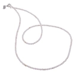 Colier Opal sfere fatetate cu Argint 925, 2mm