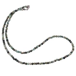 Colier Smarald sfere cu Argint 925, 3mm