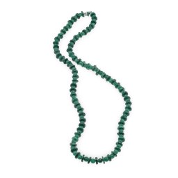 Colier Malachit heishi 6mm si Jad sfere 4-5mm