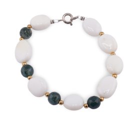 Bratara Gradina Sufletului - Mossagat 6mm si Opal 13-15mm