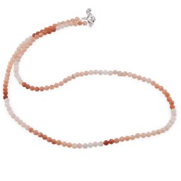 Colier Opal degrade sfere fatetate 3,5mm