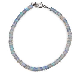 Bratara Opal etiopian de foc rondele 3,5-4,5mm