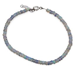 Bratara Opal etiopian de foc rondele 3-3,5mm