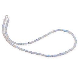 Colier Opal etiopian de foc rondele 3,5-4,5mm