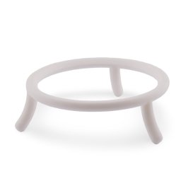Suport pentru sfera din PLA premium, forma rotunda cu trei picioare, 60mm - alb