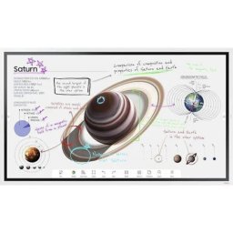 Tabla Interactiva Samsung Flip Pro 65 inch, WM65B EDU, Ultra HD (3840 x 2160), HDMI, DisplayPort, Wi-Fi, Touchscreen (Alb)