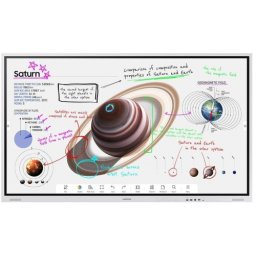 Tabla Interactiva Samsung Flip Pro 75 inch, WMB, Ultra HD (3840 x 2160), HDMI, DisplayPort, USB-C, Wi-Fi, Touchscreen (Alb)