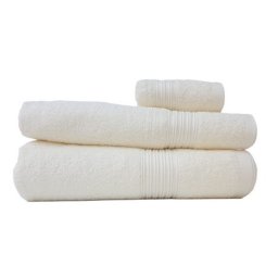 Set 3 prosoape baie Valentini Bianco TM900A/3/103 Crem