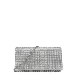 mascara Clutch argintiu