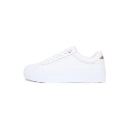 TOMMY HILFIGER Sneaker low auriu / alb