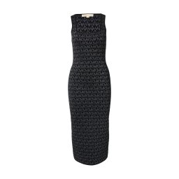 MICHAEL Michael Kors Rochie negru / argintiu