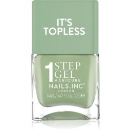 Nails Inc. It’s Topless lac de unghii sub forma de gel pentru un efect de lunga durata culoare Iris 14 ml
