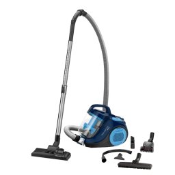 Aspirator fara sac ROWENTA Swift Power Cyclonic RO2981EA, 750W, Clasa A , tehnologie ciclonica avansata, raza de acoperire 7.55m, sistem de filtrare eficient, albastru