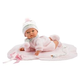 Papusa interactiva Llorens Crying Babies - Baby Joelle, 38 cm