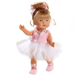 Papusa Llorens Beautiful Dolls - Balerina Valeria, 28 cm