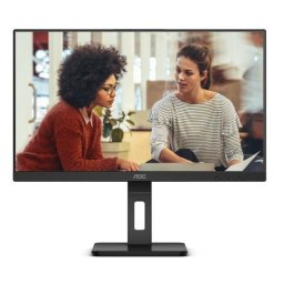 Monitor VA LED AOC 27" Q27E3UMF, QHD (2560x1440), HDMI, DisplayPort, Pivot, Boxe, 75 Hz, Negru