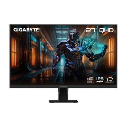 Monitor Gaming IPS LED Gigabyte 27" GS27Q X, QHD (2560 x 1440), HDMI, DisplayPort, 240 Hz, 1 ms, Negru