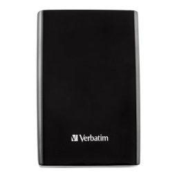 SSD extern Verbatim SLIM EXT, 256GB, USB-C, negru