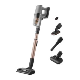 Aspirator vertical Electrolux Animal 800 EP82AB25UG, autonomie pana la 90 min, 25.2 V, 150 AW, ecran LCD, 3 viteze + AUTO, 0.4 l, perie electrica cu LED, duza spatii inguste, duza pentru zone delicate, stand incarcare pe podea, gri inchis