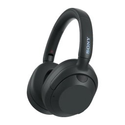 Casti Over the Ear Sony ULT WEAR, Wireless, Bluetooth, ULT Power Sound, Noise cancelling, Autonomie baterie 30 ore, Microfon, IOS si Android, Negru