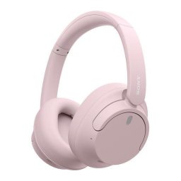 Casti Over the Ear Sony WH-CH720NP, Noise Cancelling, Wireless, Bluetooth, Multipoint, Microfon, Quick Charge, Autonomie 35 ore, Roz