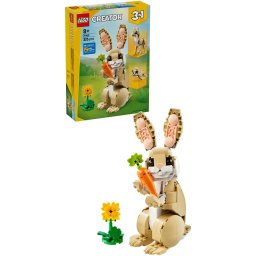 LEGO® Creator 3 in 1 - Iepuras dragalas 31162, 326 piese