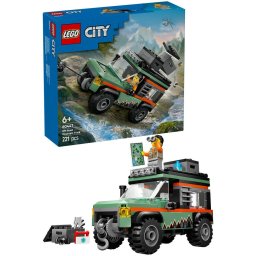 LEGO® City - Camioneta 4x4 off-road 60447, 221 piese