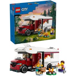 LEGO® City - Rulota pentru aventuri de vacanta 60454, 385 piese